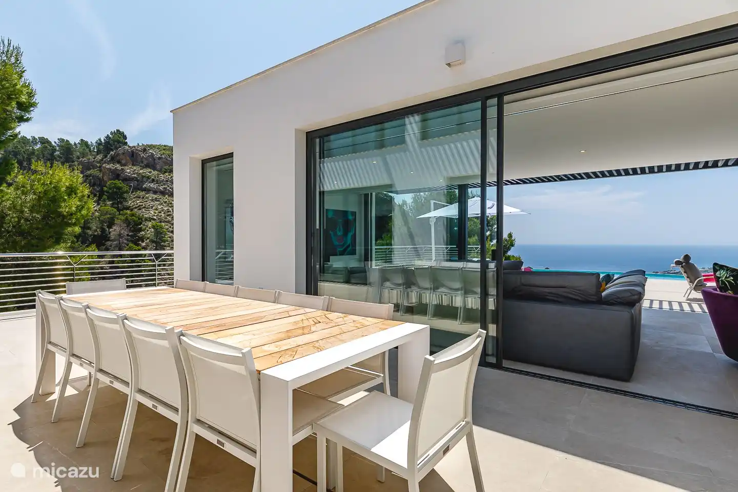 salle à manger extérieure