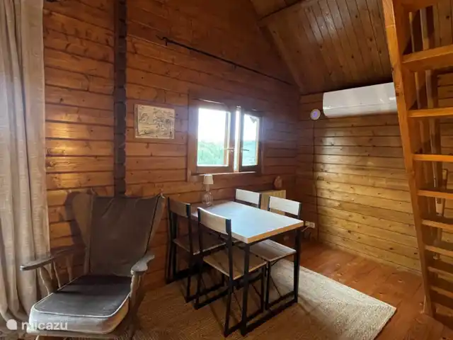 Location de Vacances Portugal, Coimbra, Covas, cabane en bois / lodge - Casa Vista Bonita Le salon