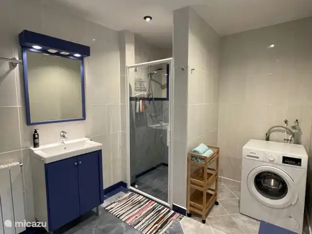 Location de Vacances Portugal, Coimbra, Covas, cabane en bois / lodge - Casa Vista Bonita La salle de bain