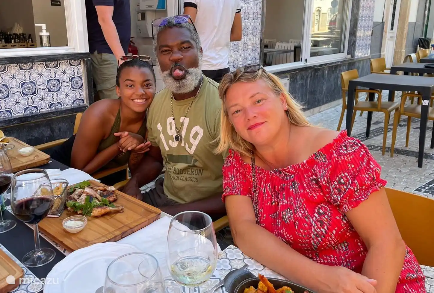 Eugène, Debby & June.