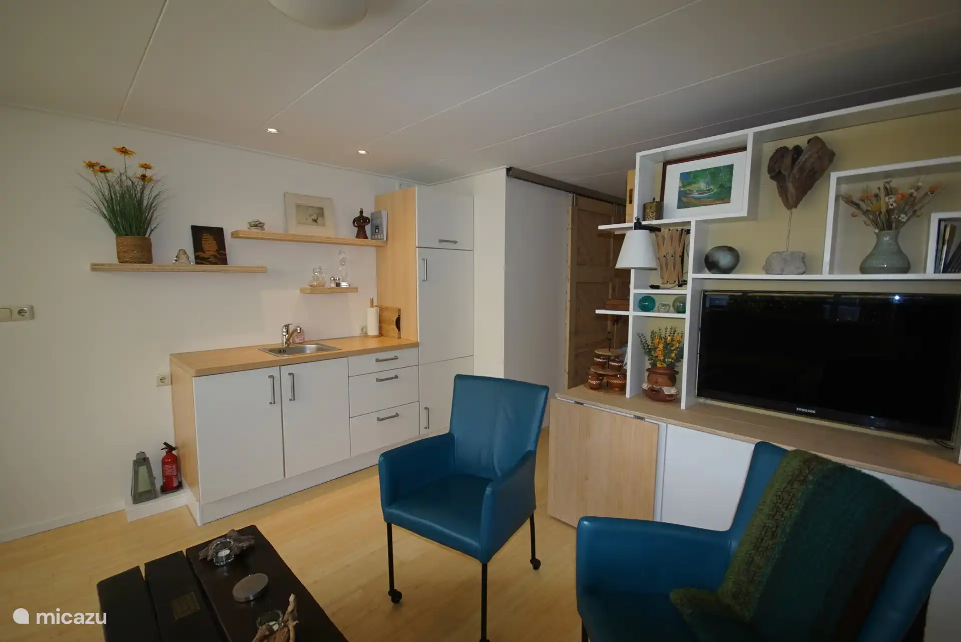 Via de TV kan er ook gekeken worden naar Netflix en naar de radio geluisterd worden.