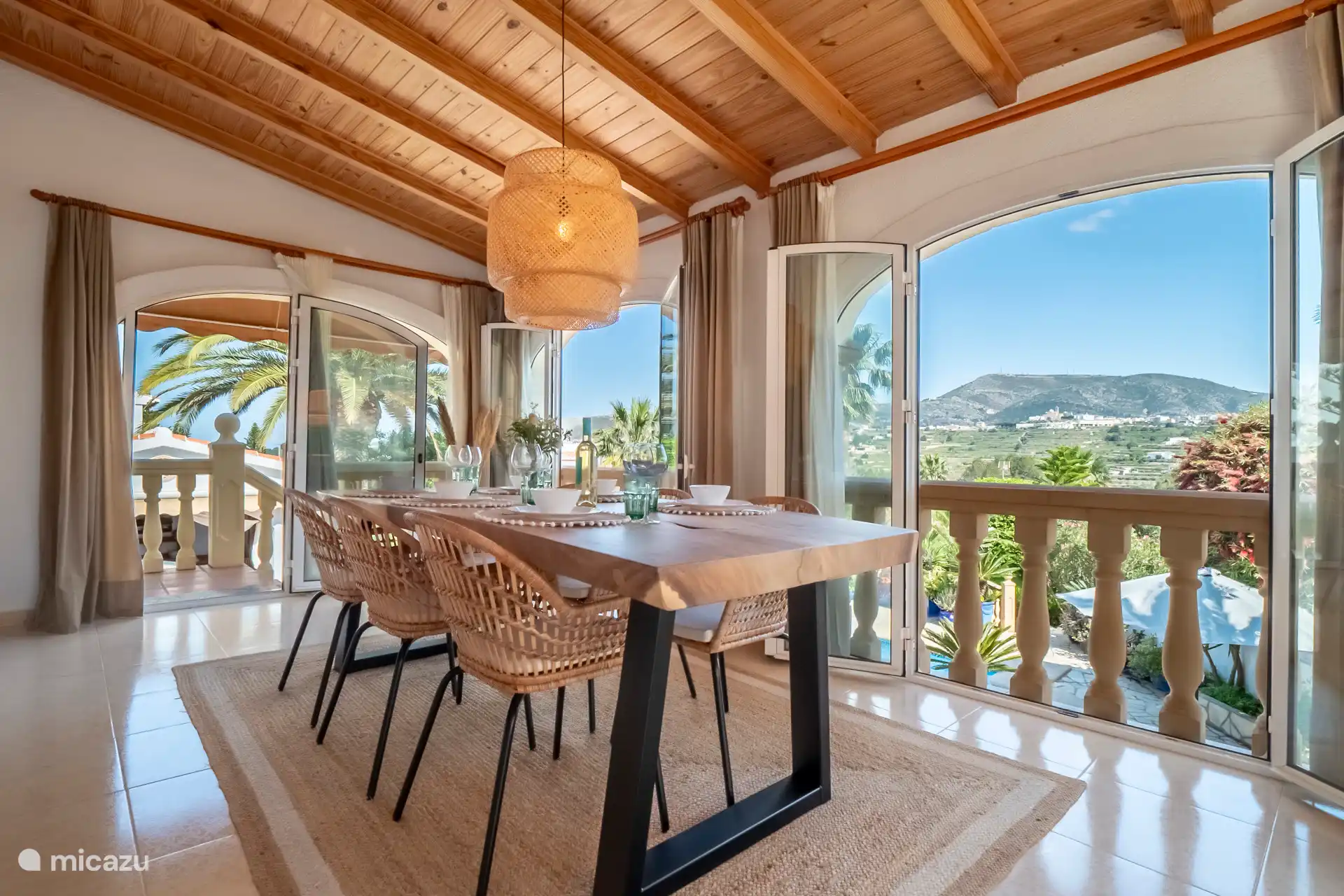 Französische Türen für ein geräumiges Erlebnis