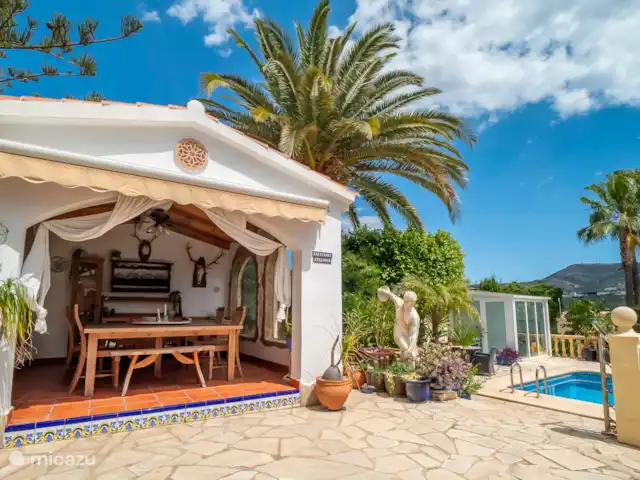 Casa Rosa en España, Costa Blanca, Benitachell - villa Dosel con comedor