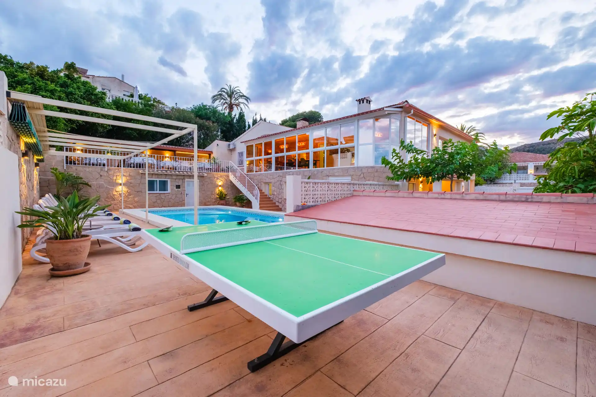 Villa Vamos Del Pi - table de ping-pong