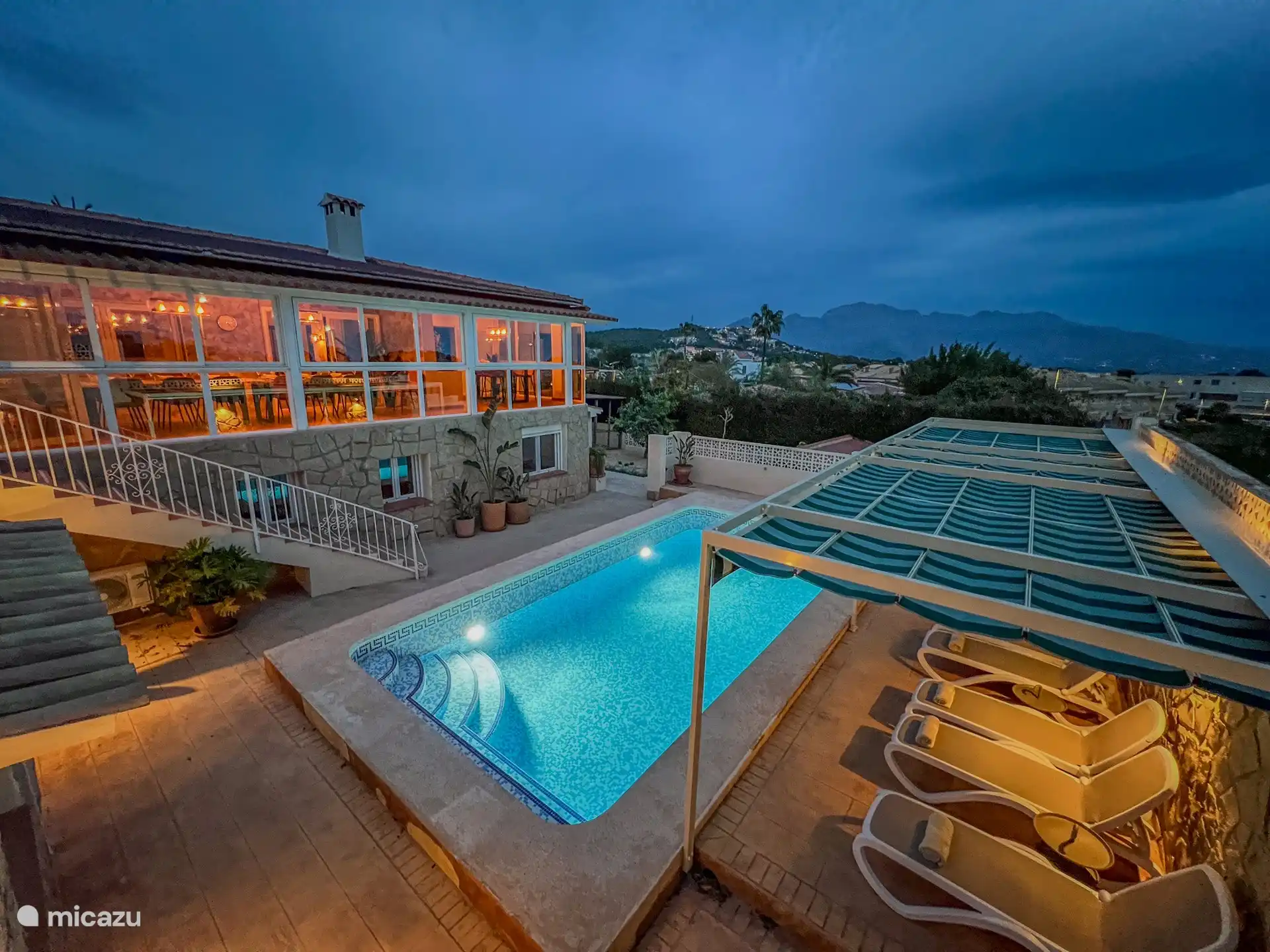 Villa Vamos del Pi - villa de vacances pour grands groupes en Espagne - Costa Blanca - Alfaz del Pi