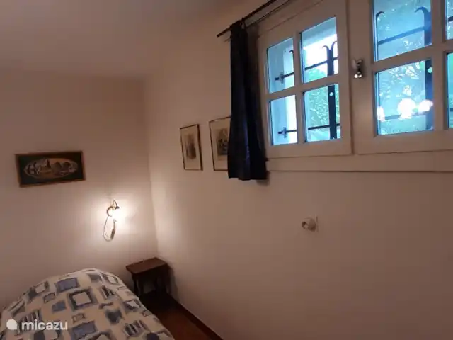 La chouette hulotte au Petit Bouleau | France, Dordogne, Saint-Pardoux-la-Rivière - appartement Chambre fenêtre appartement de Bosuil