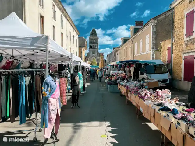 La chouette hulotte au Petit Bouleau | France, Dordogne, Saint-Pardoux-la-Rivière - appartement Vue de l’église de Thiviers
