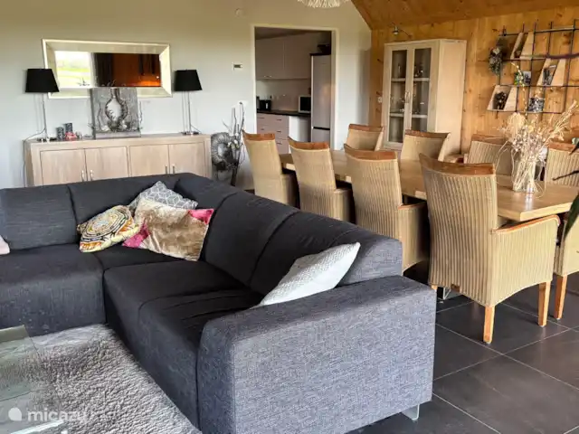 Jannahoeve huren in Nederland, Overijssel, Denekamp - boerderij Zitgedeelte woonkamer