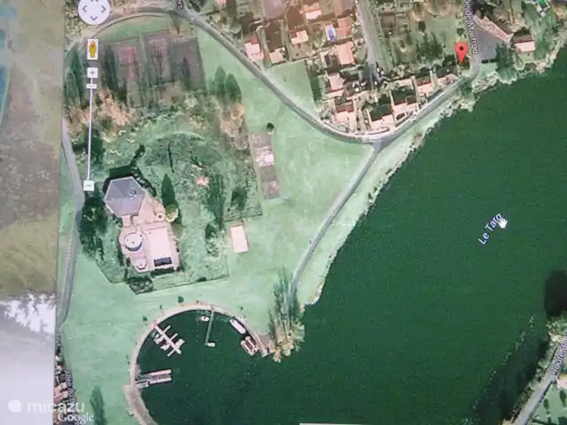 Al borde del Tarn en Francia, Tarn, Rivières  - casa rural / cabaña Foto aérea