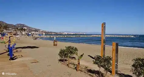 Der Strand Los Boliches in Fuengirola.