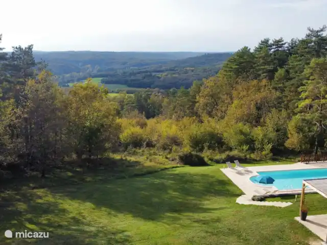La Cantonniere | France, Dordogne, Tursac - maison de vacances Vue aérienne de la vallée