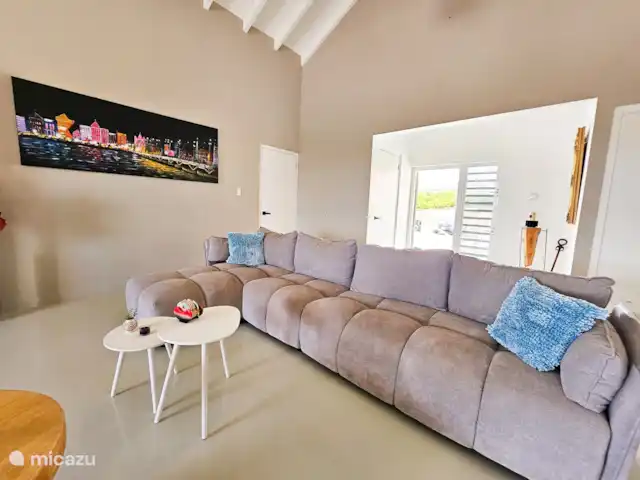 Villa Chichi | Curaçao, Banda Ariba (est), Santa Catharina - villa Le grand canapé du salon