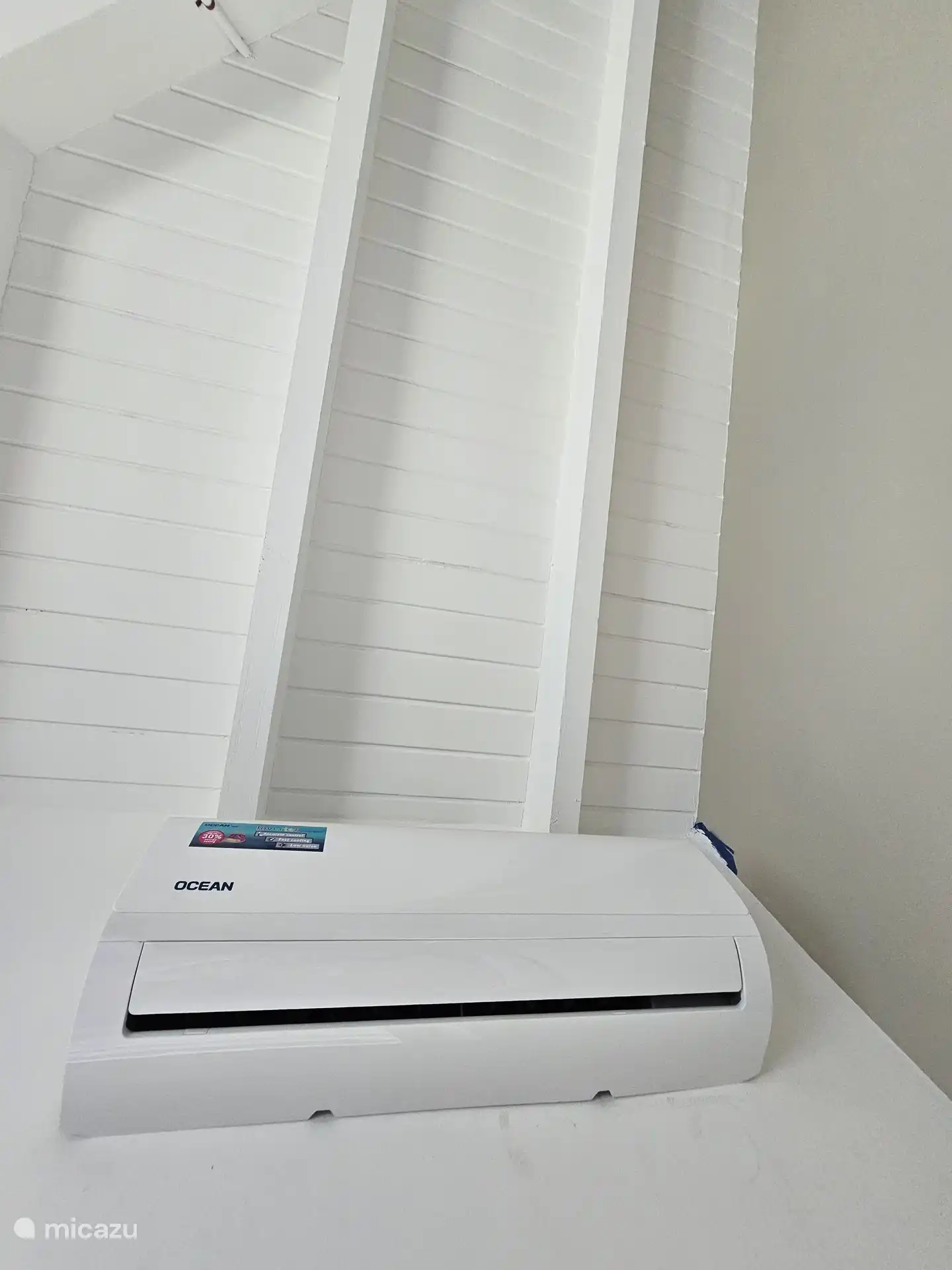 Beide slaapkamers zijn voorzien van airco