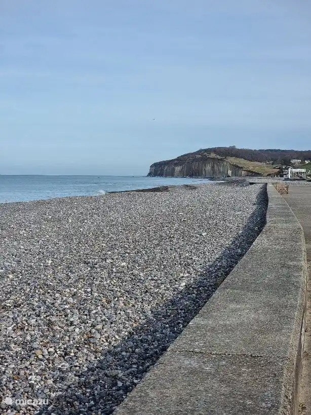 Küste von Quiberville, vier Gehminuten vom Haus entfernt