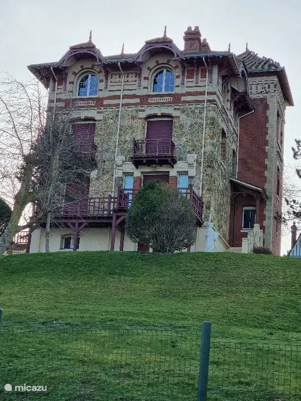 Eine weitere Strandvilla aus dem 19. Jahrhundert in Quiberville (nicht Maison Coco) 