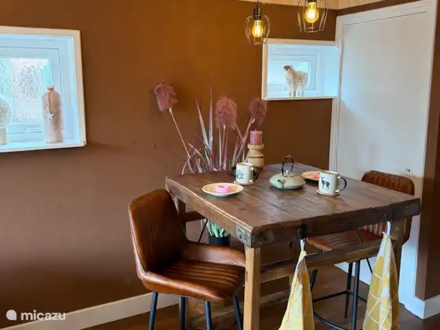 Bergerie | Pays-Bas, Gueldre, Voorthuizen - maison de vacances Dîner confortable à la table du bar