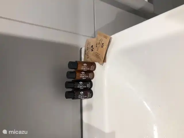 Le savon et le shampoing sont inclus dans le prix.