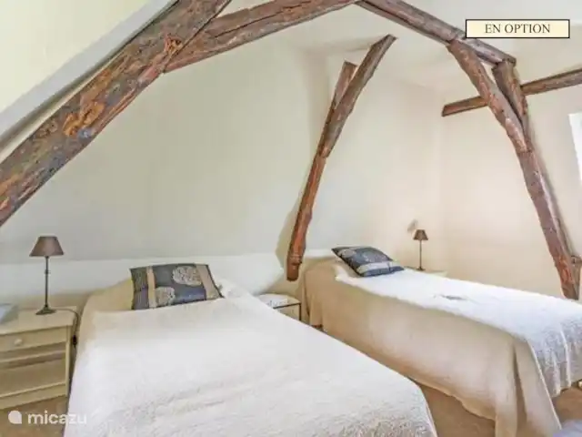 Au bord de la Vézère | France, Dordogne, Le Bugue - maison de vacances Chambre avec 2 lits simples (Etage en option)