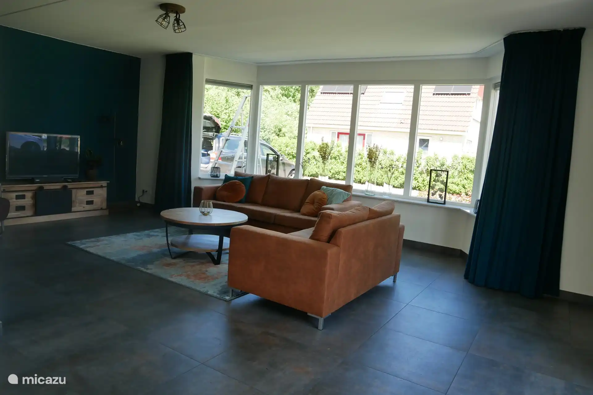 Baie vitrée - coin salon