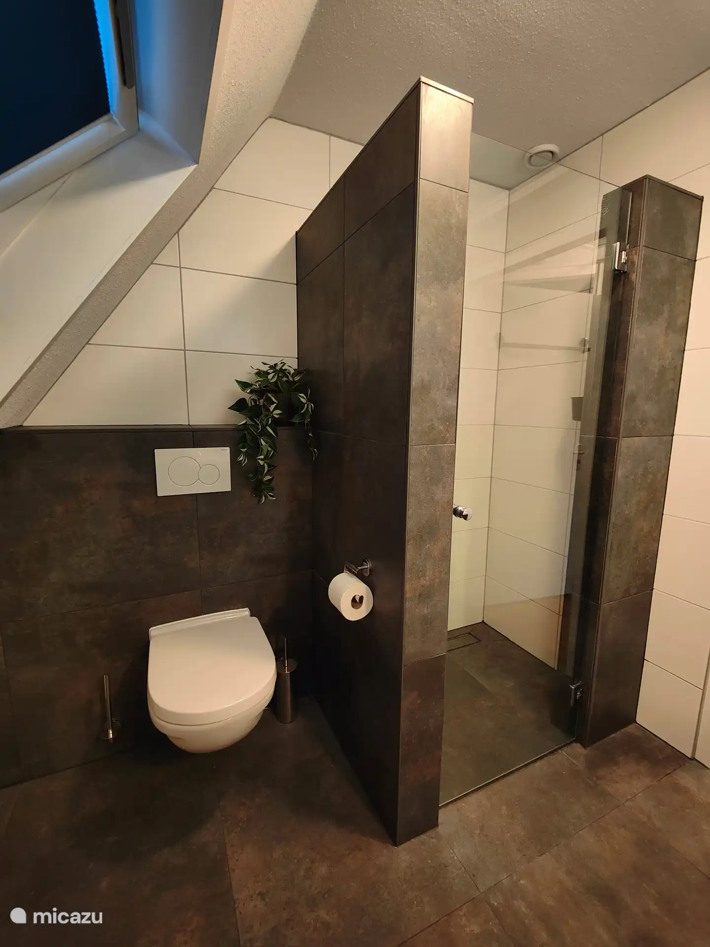 Salle de bain avec douche à l’italienne