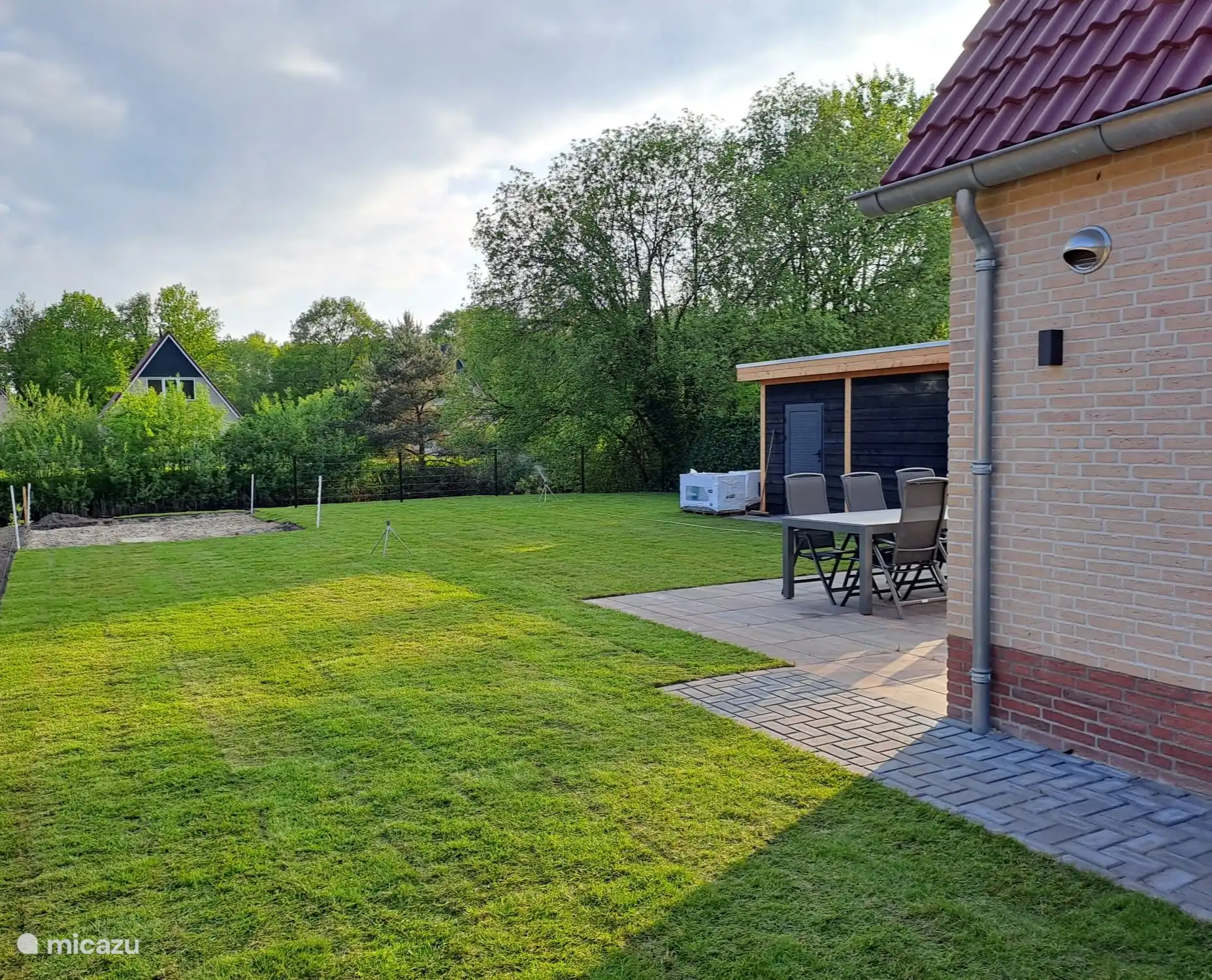2e terrasse (auvent) en construction