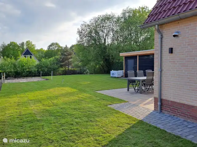 Reeënzicht huren in Nederland, Drenthe, Hoogersmilde - vakantiehuis 2e terras(overkapping) in aanleg