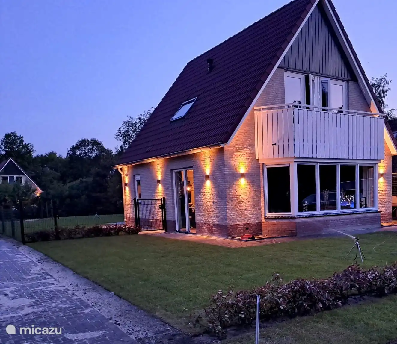 Jardin nouvellement aménagé