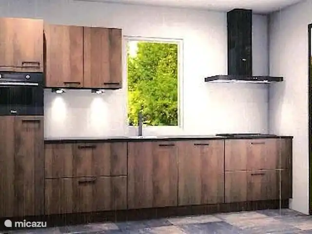 Reeënzicht huren in Nederland, Drenthe, Hoogersmilde - vakantiehuis Ontwerp nieuwe keuken