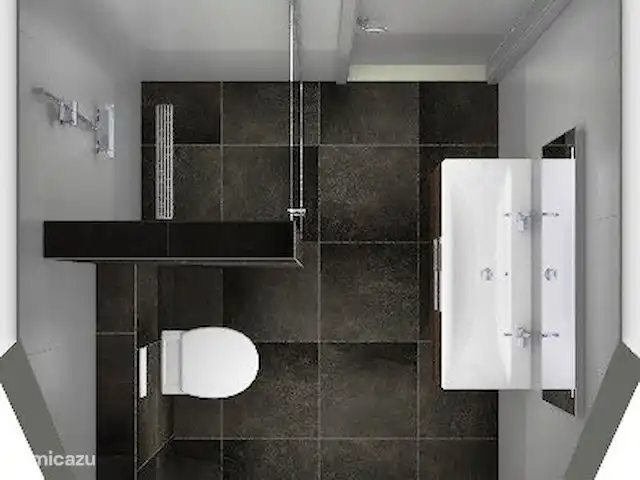 Reeënzicht huren in Nederland, Drenthe, Hoogersmilde - vakantiehuis Ontwerp nieuwe badkamer