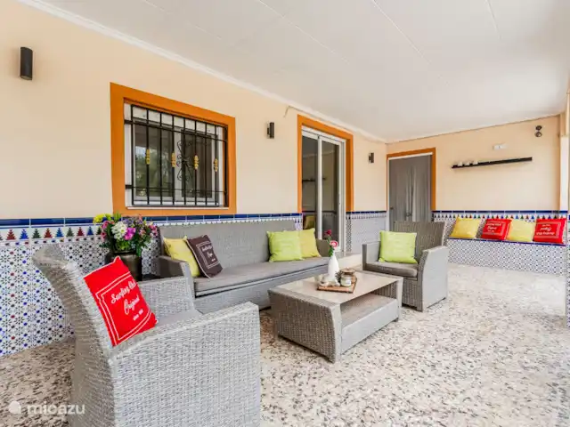 Villa avec piscine privée-Alicante | Espagne, Costa Blanca, Sax - maison de vacances Salon-véranda