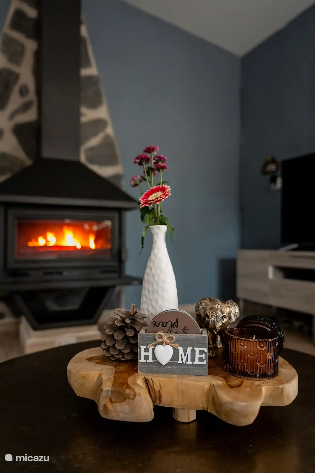 Open haard aan in de winter? Gezellig!