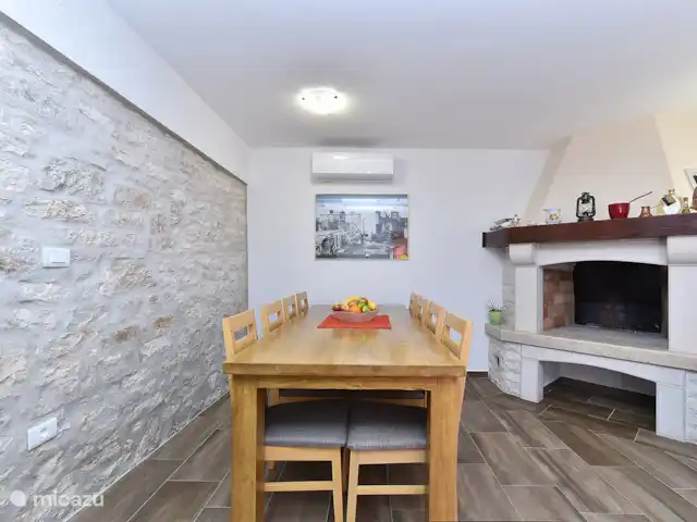 vakantiehuis huren in Kroatië, Istrië, Pula – Huis Mia woonkamer