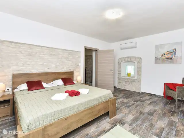 vakantiehuis huren in Kroatië, Istrië, Pula – Huis Mia slaapkamer