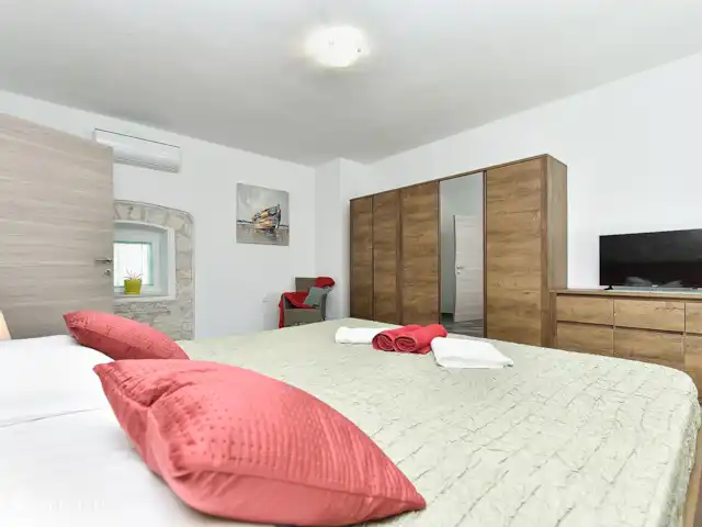 vakantiehuis huren in Kroatië, Istrië, Pula – Huis Mia slaapkamer