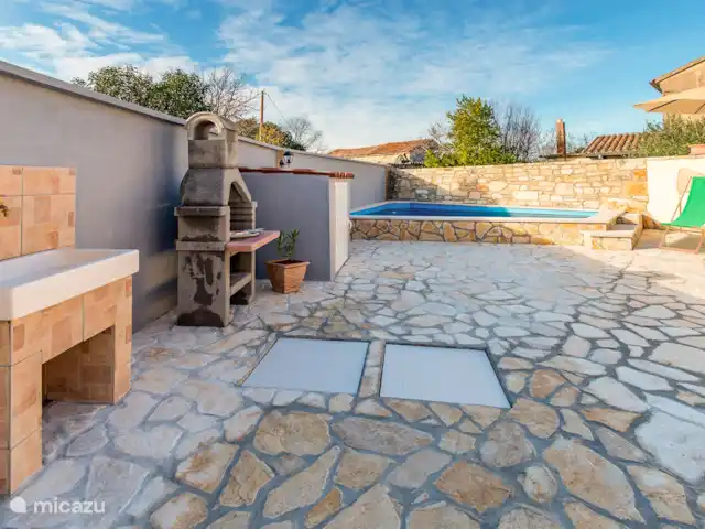 vakantiehuis huren in Kroatië, Istrië, Pula – Huis Mia terras