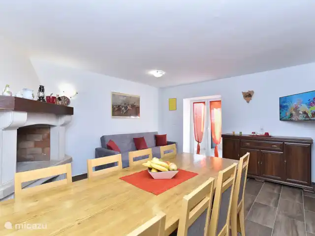 vakantiehuis huren in Kroatië, Istrië, Pula – Huis Mia woonkamer