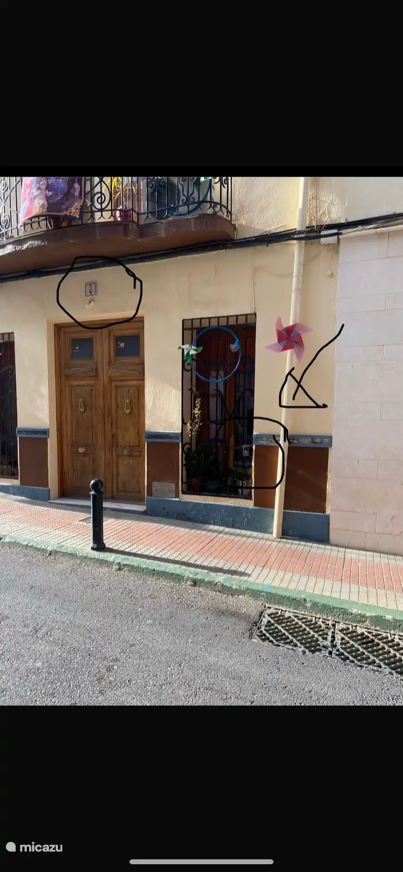 Voici la boîte à clés à la maison numéro 4 