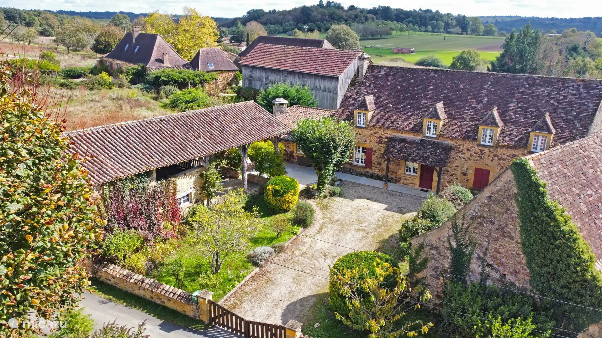 Luftaufnahme der Immobilie Le pied à terre