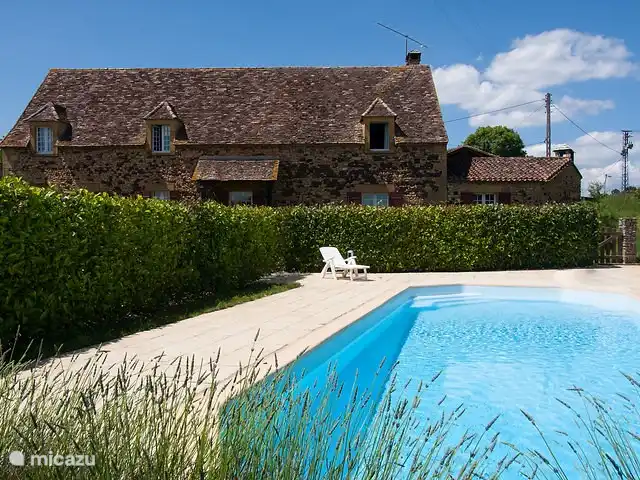De voet op de grond huren in Frankrijk, Dordogne, Montferrand-du-Périgord - vakantiehuis Zwembad