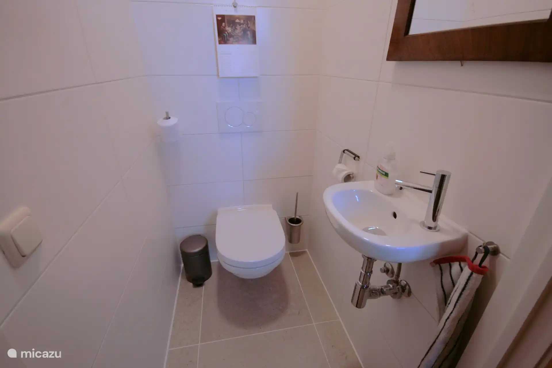 Gäste-WC im Erdgeschoss