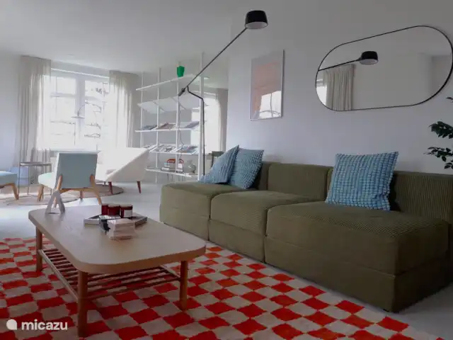 Villa Efkes Pypskoft | Pays-Bas, Frise, Lemmer - maison de vacances coin salon près de la télé