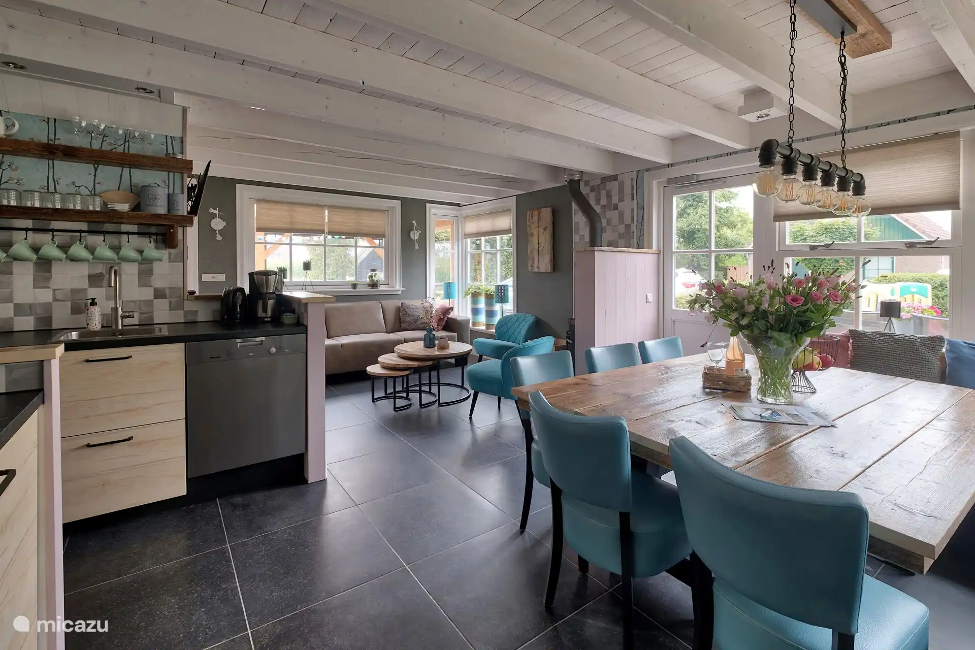 `t Bullekroffie Kakelbont 62 in Niederlande, Nordholland, Oudesluis - ferienhaus