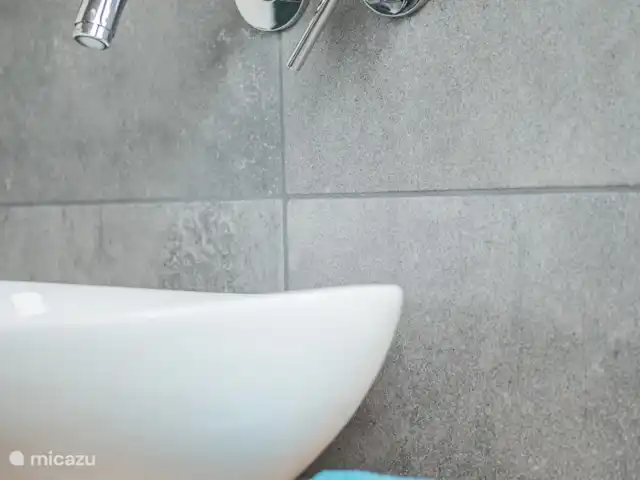 `t Bullekroffie Kakelbont 62 | Pays-Bas, Hollande du Nord, Oudesluis - maison de vacances Beaux lavabos dans la salle de bain