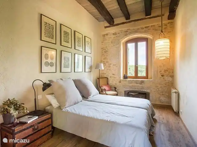 Le Vezou | France, Dordogne, Paunat - maison de vacances Chambre avec 2 lits simples