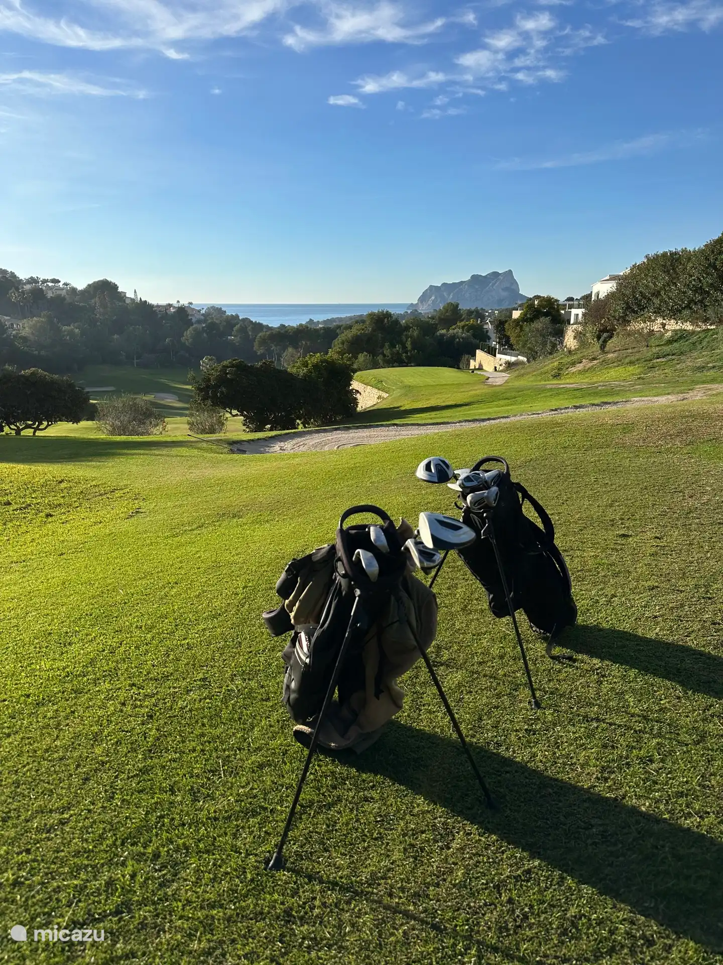 Golf with a unique view