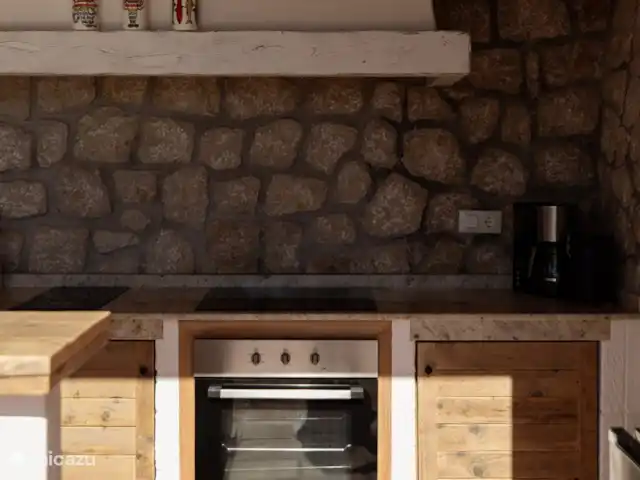 NOUVEAU! Casa Llobarro belle vue sur la mer | Espagne, Costa Blanca, Benissa - villa Cuisine extérieure avec cuisinière, réfrigérateur et four