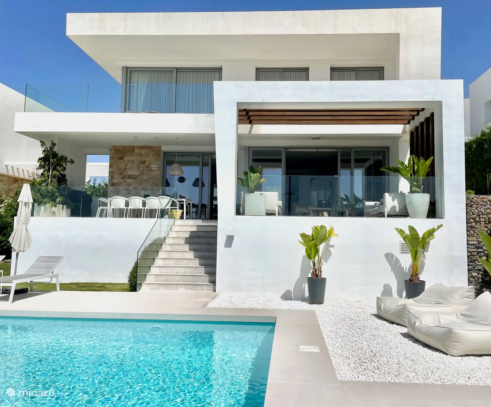 Villa Riva - Meerblick und Golfplatz in Spanien, Costa del Sol, Marbella - villa