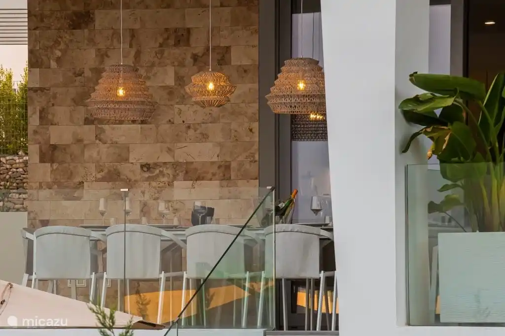 Essbereich der Terrasse