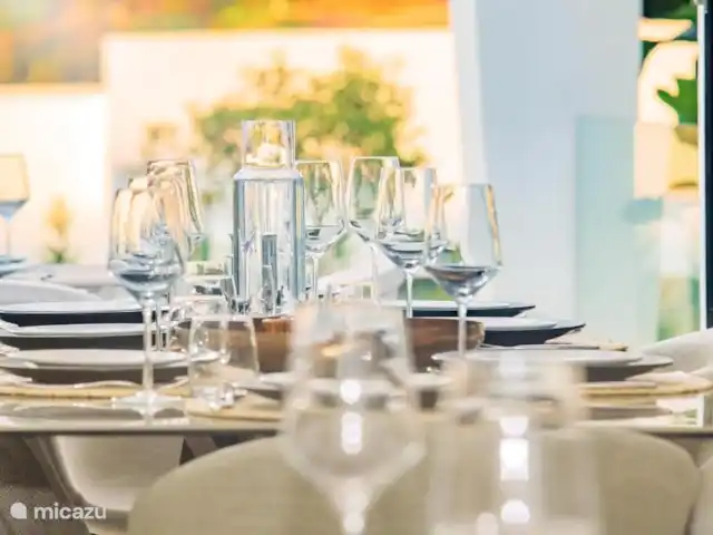 Villa Riva - vue mer et golf | Espagne, Costa del Sol, Marbella - villa Dîner à l'intérieur