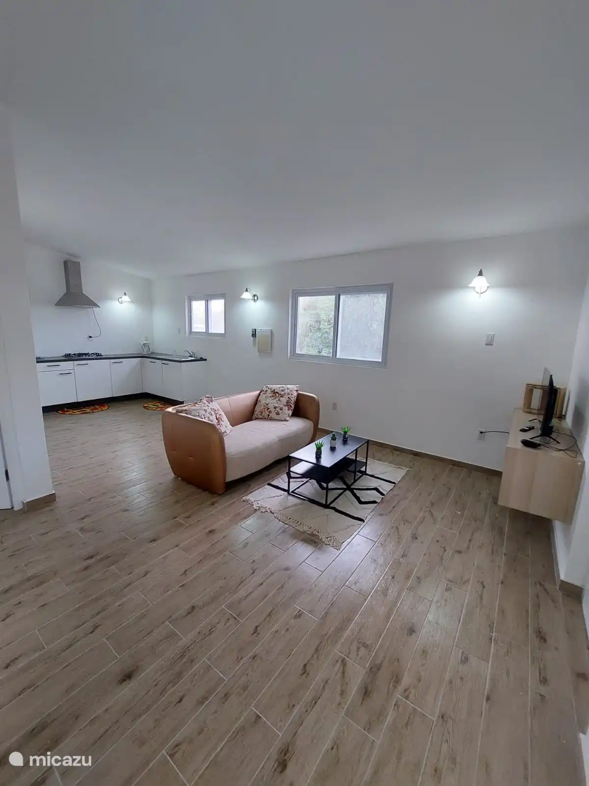 Here you can see the spacious living room. No shortage of space